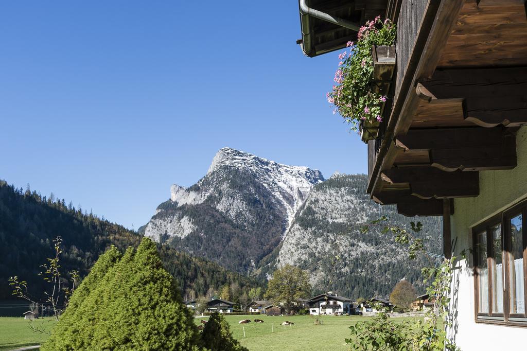 Ferienwohnung Zenauerhof Sankt Martin bei Lofer Exterior foto