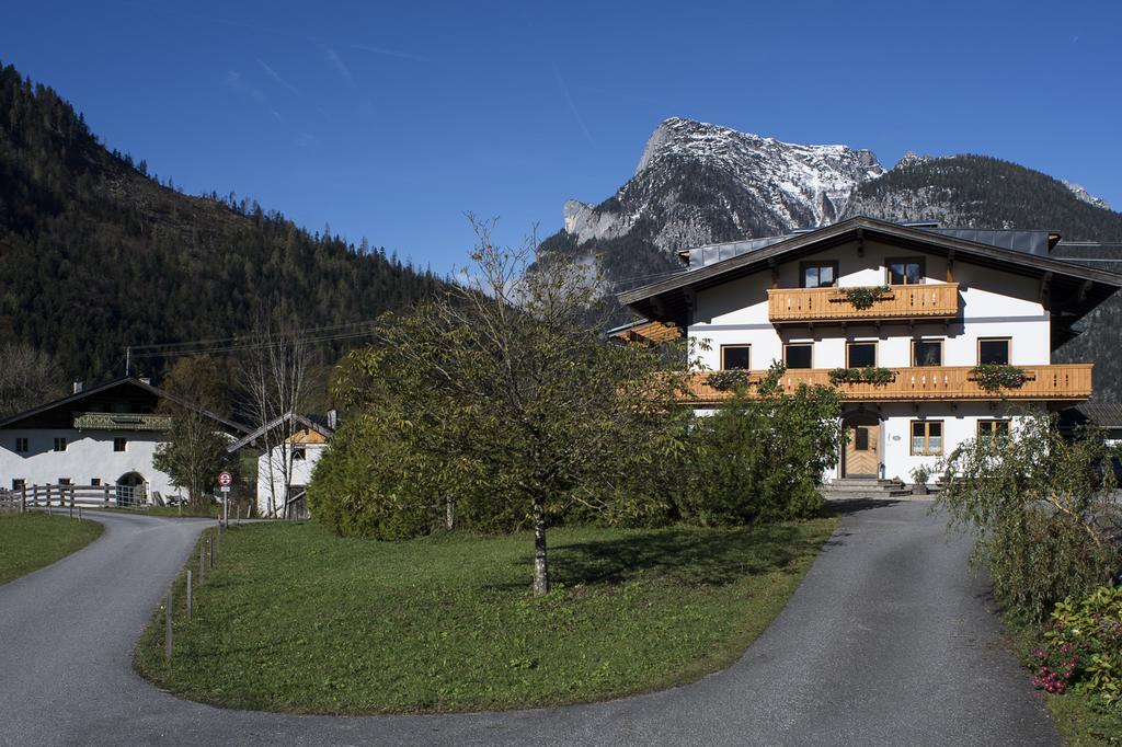 Ferienwohnung Zenauerhof Sankt Martin bei Lofer Exterior foto